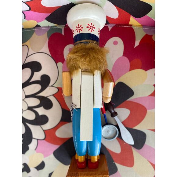 Nutcracker Christmas Rare Modern Germany made Nutcracker Cook Chef - Picture 5 of 9